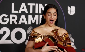 Rosalía touches glory at the Latin Grammys by winning the award for best album with 'Motomami'