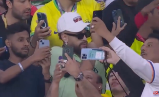 Madness in Doha: A double of Neymar appears in the stands and confuses the fans