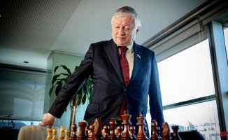 Karpov suffered a concussion from a fall and will be discharged this week