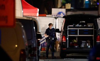 A police officer dies and another is injured in a stab attack in Brussels