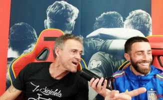 Luis Enrique does not want to be a grandfather: "If Ferran scores and makes the gesture of the pacifier, I change it and he does not step on a field again"