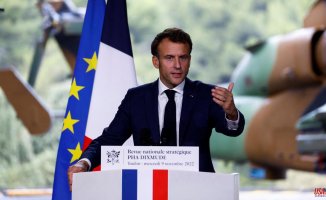 Macron recalls that French nuclear weapons defend their European partners