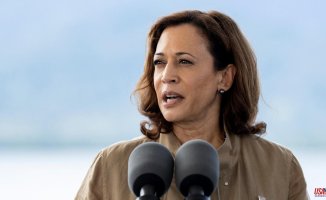 Kamala Harris is conspicuous by her absence from the intense US political debate.