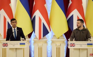 Sunak visits Zelensky in Ukraine to express UK support
