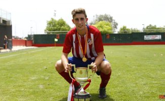A former Atlético de Madrid squad, admitted to the US after a traffic accident