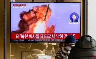 North Korea fires an intercontinental ballistic missile into Japanese waters