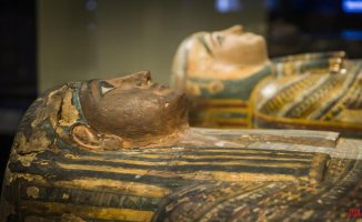 Six Egyptian mummies explain in Barcelona how people lived twenty centuries ago