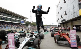 Russell debuts and gives Mercedes its first victory of the year