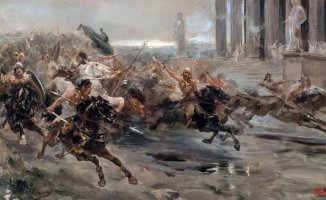 A severe drought led Attila and the Huns to attack the Roman Empire