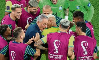 Tite, assaulted by a thief who reproaches him for the failure of Brazil