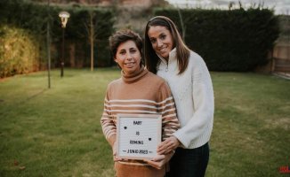 Carla Suárez announces that she will be a mother with the soccer player Olga García