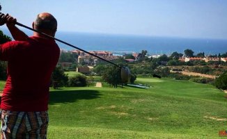 The golf course of Sant Vicenç de Montalt is closed