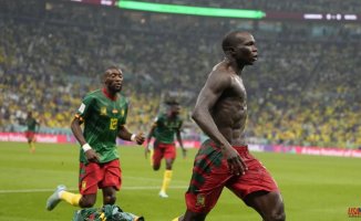 Cameroon says goodbye by beating Brazil