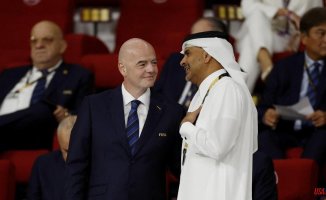 Infantino shows his chest in Qatar: "There are no longer small or large teams"