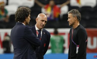 Rubiales: "Luis Enrique channels the pressure with a smile and that's going well"