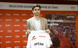 David Ferrer, new captain of Spain in the Davis Cup: "Nadal is not ruled out"