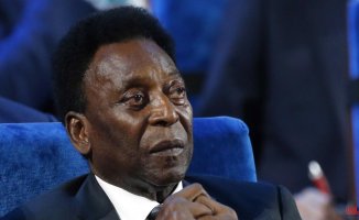 Pelé improves his respiratory infection, but continues "without forecast of discharge"