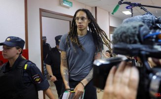 Brittney Griner recovers in a Texas hospital after her release