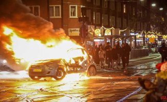 Dozens of detainees in Paris, Brussels and Amsterdam for riots after Morocco's victory in the World Cup