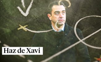 Play Xavi and choose the Barça line-up