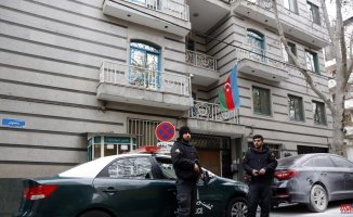 An armed assault on the Azerbaijani embassy in Tehran leaves one dead and two injured