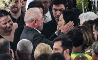 The last goodbye to Pelé: Lula da Silva attends the wake of 'O Rei'