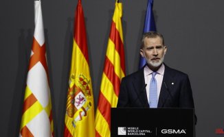The King highlights the human face of technologies at the inauguration of the MWC in Barcelona