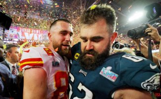 Travis takes the Kelce duel: "Fuck you, congratulations"