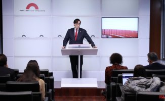 Illa again rules out a referendum in Catalonia in the face of criticism from PP and Cs