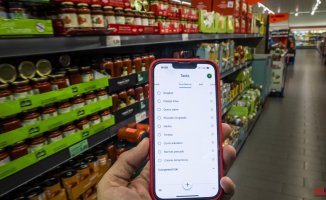 The "smart" shopping list is imposed to reach the end of the month