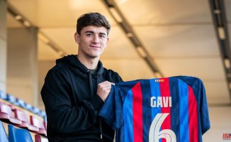Barça registers Gavi, its young star, at the last minute thanks to a court order that LaLiga complies with
