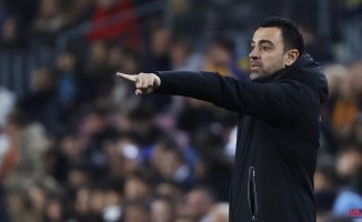 Xavi: "It's normal to lower the intensity, we've played a lot of games and we're tired"