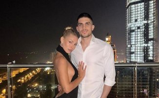 Marc Bartra's affectionate message to Jessica Goicoechea after the 2023 Ídolo Awards