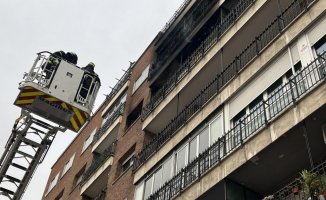 Two elderly people killed in the fire at their apartment in Madrid