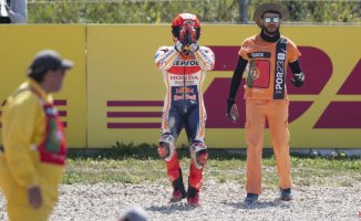 Jack Miller defends Márquez: "Everyone goes with the knife because it's him"