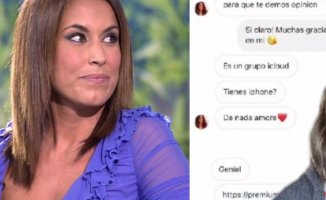 A 'tiktoker' denounces the former 'Big Brother' contestant, Raquel Lozano, for having tried to scam her