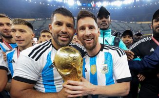 Agüero: "If Laporta takes the step, I think Messi will be closer to returning to Barça"