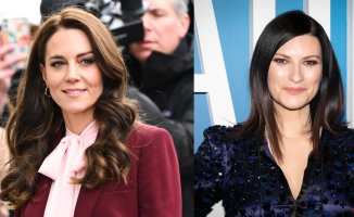 Kate Middleton and Laura Pausini agree on the choice of wedding dress