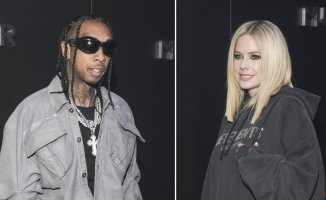 Avril Lavigne and Tyga settle the rumors about their relationship with their first kiss in public