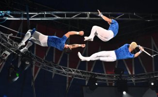 The quadruple somersault of The Flying Caballero wins the Elefant d'Or Festival