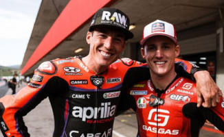 The affectionate message from Aleix Espargaró to his brother Pol after the hard fall in Portimão