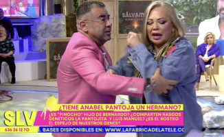 Belén Esteban and Jorge Javier star in a hilarious moment because of the ethical code: "You can't say that!"