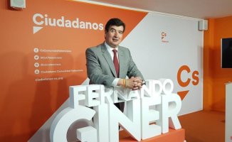 The (almost impossible) challenge of Fernando Giner to keep Ciudadanos in the city of Valencia