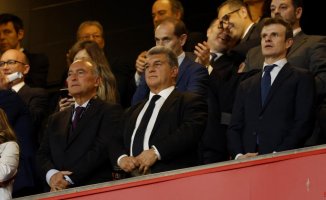Laporta: "I really want to face the scoundrels who are staining our shield"