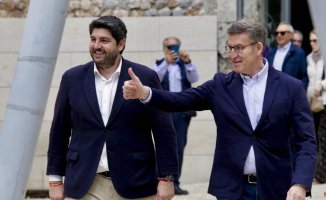 Feijóo sees in today's debate a preview of the defeat of PSOE and Vox