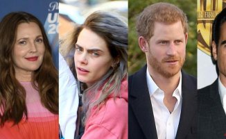 Drew Barrymore, Cara Delevingne, Prince Harry, Colin Farrell and other celebrities who have fallen into the world of excesses
