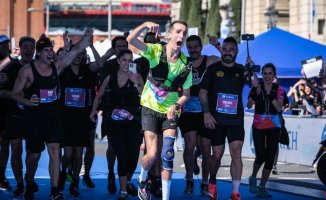 Álex Roca makes history in the Barcelona marathon