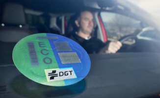 Where can you buy the obligatory DGT label at the best price?