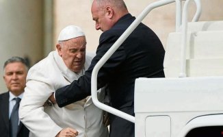 Pope Francis, hospitalized for a respiratory infection