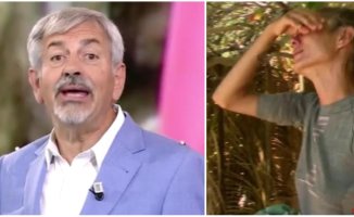 Carlos Sobera's reproach to Gema Aldón, who is left out of 'Survivientes': "She is losing her nerves"